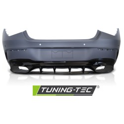 Pare-chocs arrière sport noir compatible MERCEDES CLA W118 19-23
