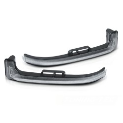 Clignotants latéraux dans le rétroviseur LED blanc séquentiel pour PEUGEOT 3008 16- / 5008 17-
