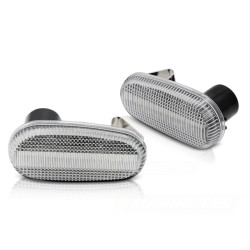 Clignotants latéraux LED blanc séquentiel pour Alfa Romeo Mito 147 00-04 GT