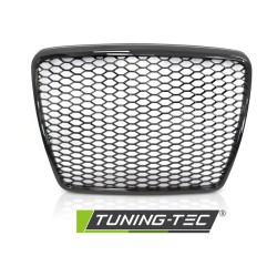 Calandre Sport Noire Brillante pour AUDI A6 C6 2009-2011
