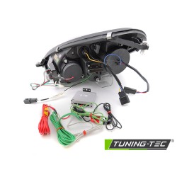 Phares Xénon DRL Chrome pour Mercedes R171 SLK 04-11