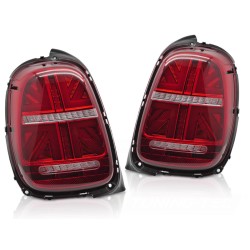 Feux arrière LED rouge blanc séquentiel pour MINI COOPER F55 F56 F57 14-17 6 broches