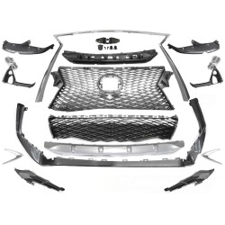 Kit carrosserie style sport avec trou pour caméra compatible avec Lexus RX IV 15-19