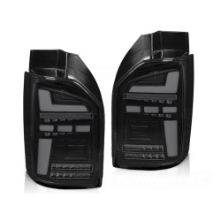 Feux arrière à LED séquentiels noir fumé pour VW T6 15-19 OEM Bulb