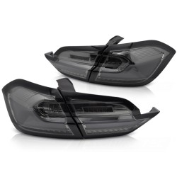 FEUX ARRIÈRE LED FUMÉ pour FORD FIESTA MK8 17-21 HATCHBACK