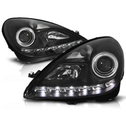Phares Xénon Daylight Noir pour MERCEDES R171 SLK 04-11
