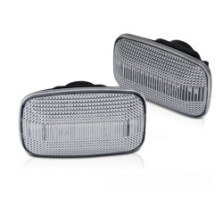 Clignotants latéraux séquentiels blancs LED pour TOYOTA LAND CRUISER 70 80 90 100