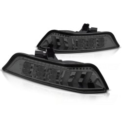 Clignotants avant fumés LED séquentiels pour Ford Mustang 15-17