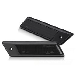 Clignotants latéraux fumés LED séquentiels pour BMW E30/E28/E24/E23