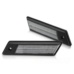 Clignotants latéraux chromés LED séquentiels compatibles BMW E30/E28/E24/E23