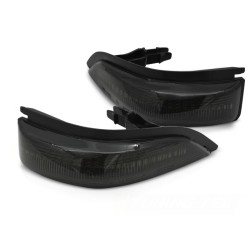 Clignotants latéraux dans le rétroviseur LED fumé pour TOYOTA YARIS III 11-19