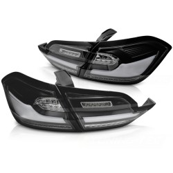 Feux arrière FORD FIESTA MK8 LED noirs pour  17-21 Hatchback