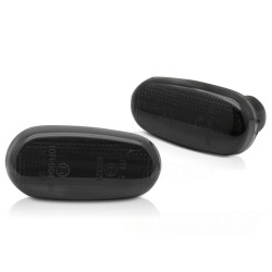 Clignotants latéraux fumés LED séquentiels pour Alfa Romeo Mito 147 00-04 GT