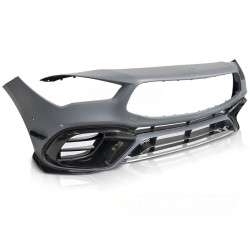 Pare-chocs avant sport style chrome PDC pour MERCEDES CLA W118 19-23