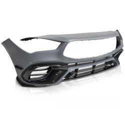 Pare-chocs avant sport style noir PDC compatible MERCEDES CLA W118 19-