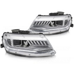 Phares CHEVROLET CAMARO 16-18 HID séquentiel chrome