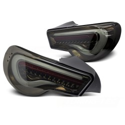 Feux arrière TOYOTA GT86 12-21 LED BAR FUMÉ SÉQUENTIEL