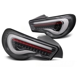 Feux arrière TOYOTA GT86 12-21 LED BAR CARBONE SÉQUENTIEL
