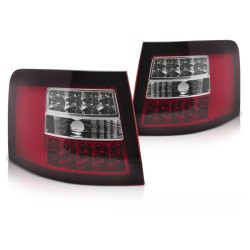 Feux arrière LED rouge blanc pour AUDI A6 05.97-05.04 AVANT