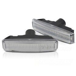 Clignotants latéraux LED séquentiels blancs compatibles BMW E39 95-03