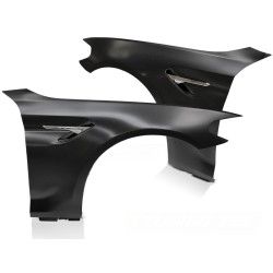 Ailes style sport avec évent latéral chromé pour BMW G30 G31 17-20