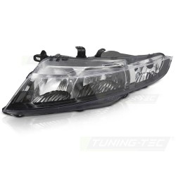 Phare chromé côté gauche TYC pour HONDA CIVIC 06-08 HATCHBACK