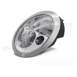 Phare chromé côté gauche TYC pour MINI COOPER R50 R53 01-04