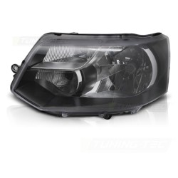 Phare noir côté gauche TYC pour VW T5 10-15