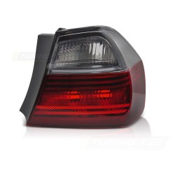 Feu arrière rouge fumé côté droit TYC compatible BMW E90 05-08
