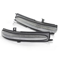 Clignotants latéraux dans le rétroviseur LED blanc séquentiel pour HONDA CIVIC 04-06 ACCORD 02-08