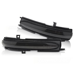 Clignotants latéraux dans le rétroviseur LED fumé séquentiel pour HONDA CIVIC 04-06 ACCORD 02-08