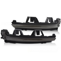 Clignotants latéraux dans le rétroviseur LED fumé séquentiel pour VOLVO S90 V90 V60 XC40