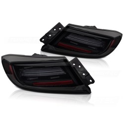 Feux arrière LED BAR noir fumé séquentiel pour TOYOTA GR86 21-