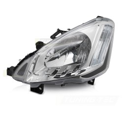 Phare chromé côté gauche TYC pour CITROEN BERLINGO 12-18