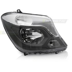 Phare noir côté droit TYC pour MERCEDES SPRINTER W906 13-18