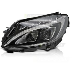 Phare LED noir côté gauche TYC pour MERCEDES W205 14-18