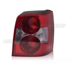 Feu arrière rouge blanc côté droit TYC pour VW Passat 3BG 00-05 Variant