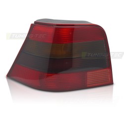 Feu arrière rouge fumé côté gauche TYC pour VW Golf IV 97-03 Hatchback