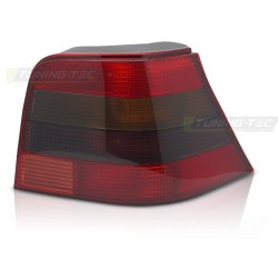 Feu arrière rouge fumé côté droit TYC pour VW Golf IV 97-03 Hatchback