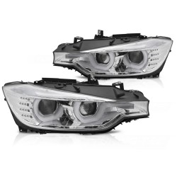 Phares BMW F30/F31 10.11 - 05.15 Chrome en U