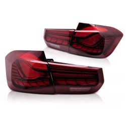 Feux arrière OLED rouges compatibles BMW F30 11-18