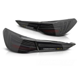 Feux arrière LED fumés séquentiels look laser pour BMW G22 G23 20-