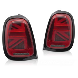 Feux arrière LED rouges compatibles avec MINI COOPER F55 F56 F57 14-17