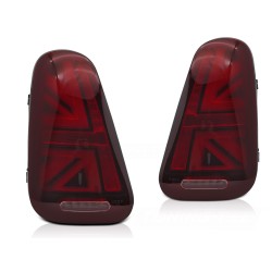 Feux arrière LED rouges compatibles MINI COOPER R50 R52 R53 01-06