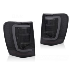 Feux arrière CHRYSLER JEEP GRAND CHEROKEE 99-05.05 NOIR FUMÉ LED