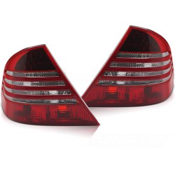 Feux arrière LED rouge fumé pour MERCEDES W220 S-KLASA 09.98-05.05