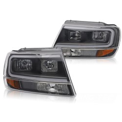 Phares CHRYSLER JEEP GRAND CHEROKEE 99-05.05 TUBE LIGHT NOIR