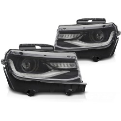 Phares CHEVROLET CAMARO 13-15 TUBE LED NOIR