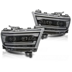Phares à LED compatibles DODGE RAM 19-22