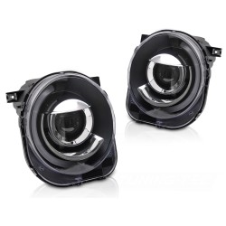 Phares JEEP RENEGADE 14- TUBE LUMINEUX NOIR